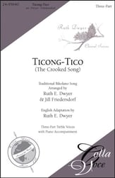 Ticong-Tico SSA choral sheet music cover